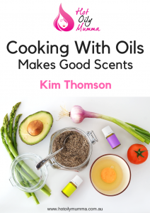 cooking with oils makes good scents