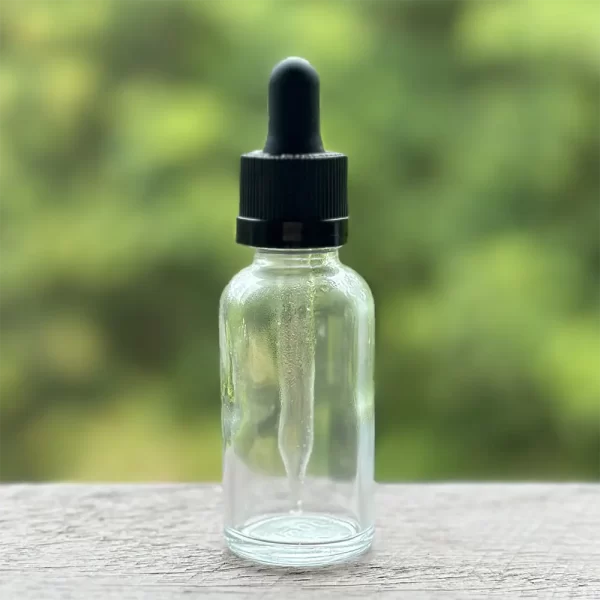 Clear Glass Bottle with dropper 30ml Young Living