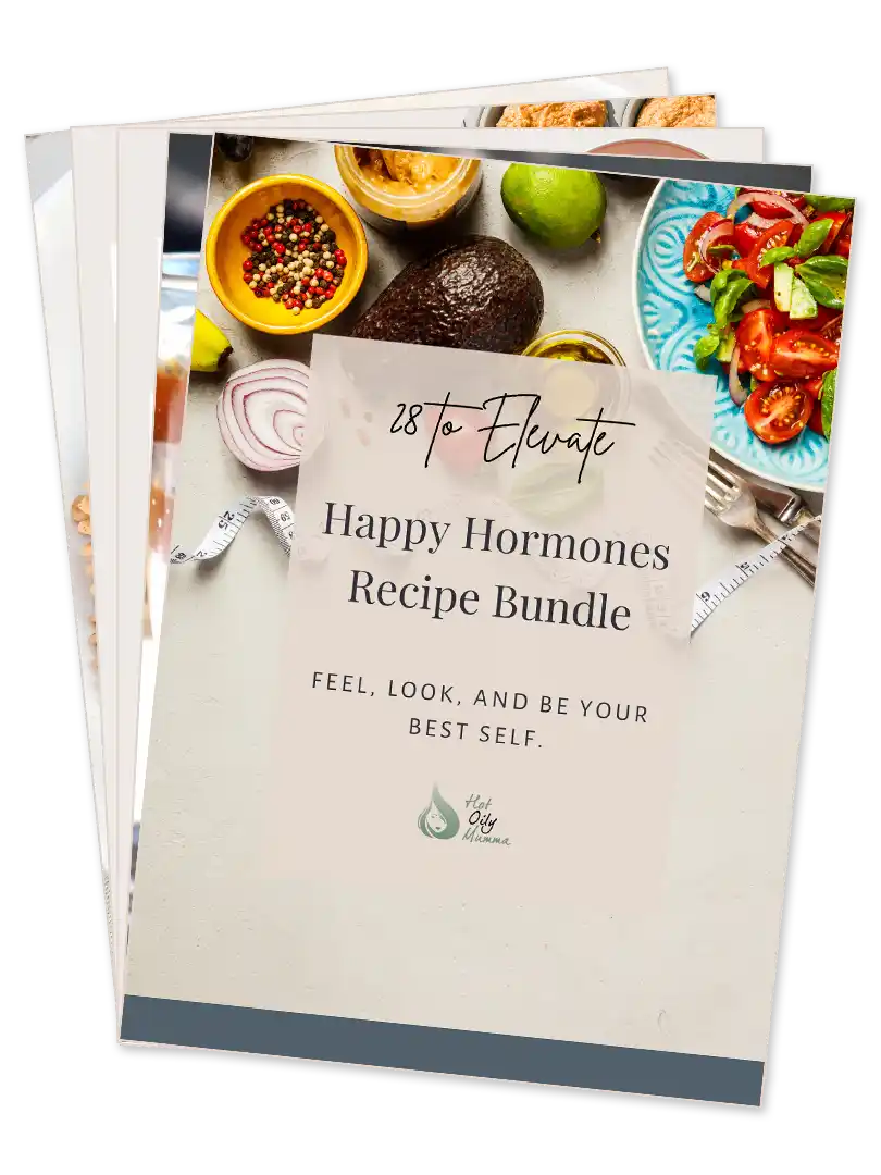 hormone health recipe booklet - 28 to Elevate - young living