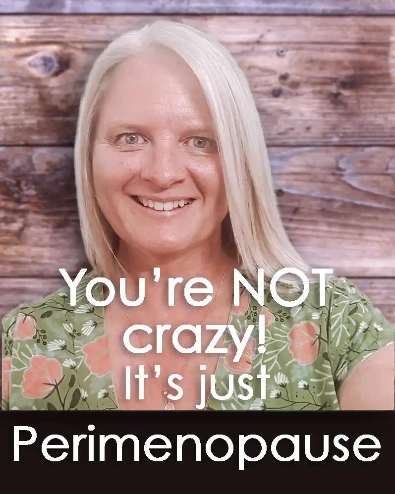 28 to Elevate - You're not crazy it's perimenopause Hero pic Kim Thomson