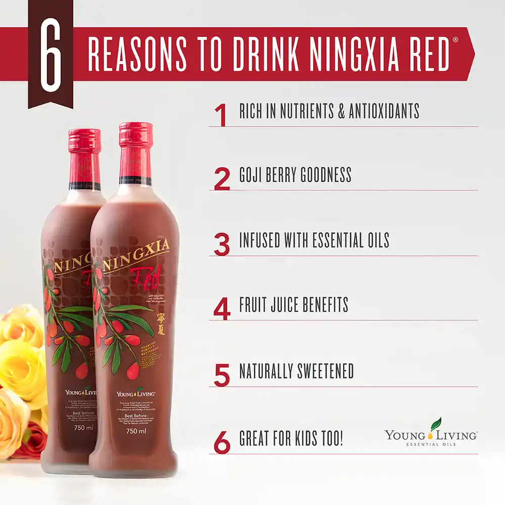 6 Reasons to drink NingXia Red 1 - 14 Day Reset - young living
